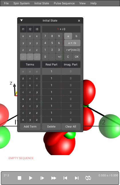 0.5*Id+I1z+I2x+I3y+2I1xI2z+2I1zI3y+2I2zI3z+4I1xI2yI3z
